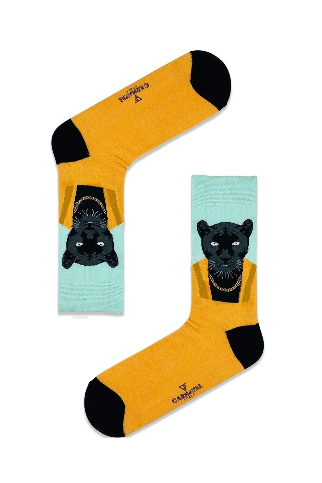 Chaussettes Carnaval Socks - Black Panther Style