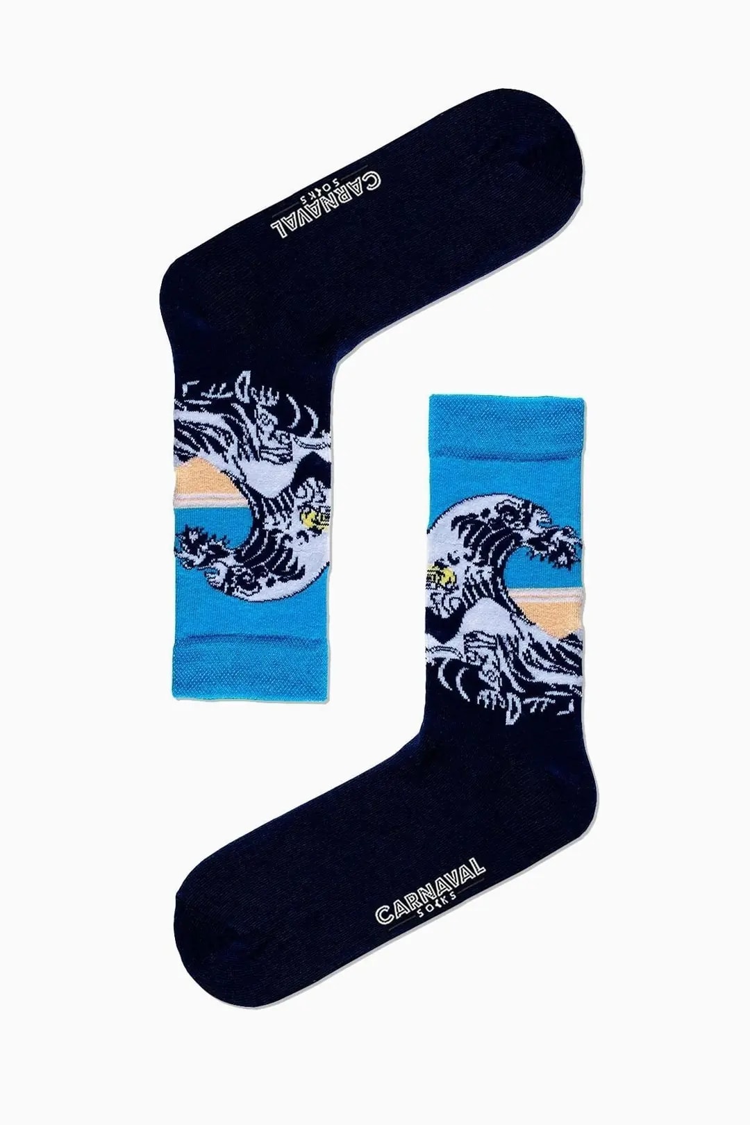 Portez une oeuvre d'art jusque dans les moindres détails avec Carnaval Socks. 