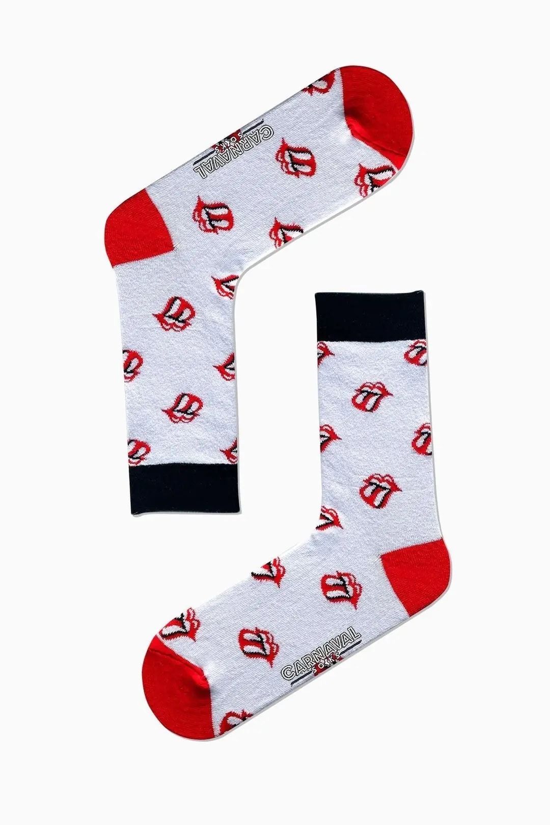 Ajoutez une note rock à votre tenue jusqu'au bout des pieds avec Carnaval Socks