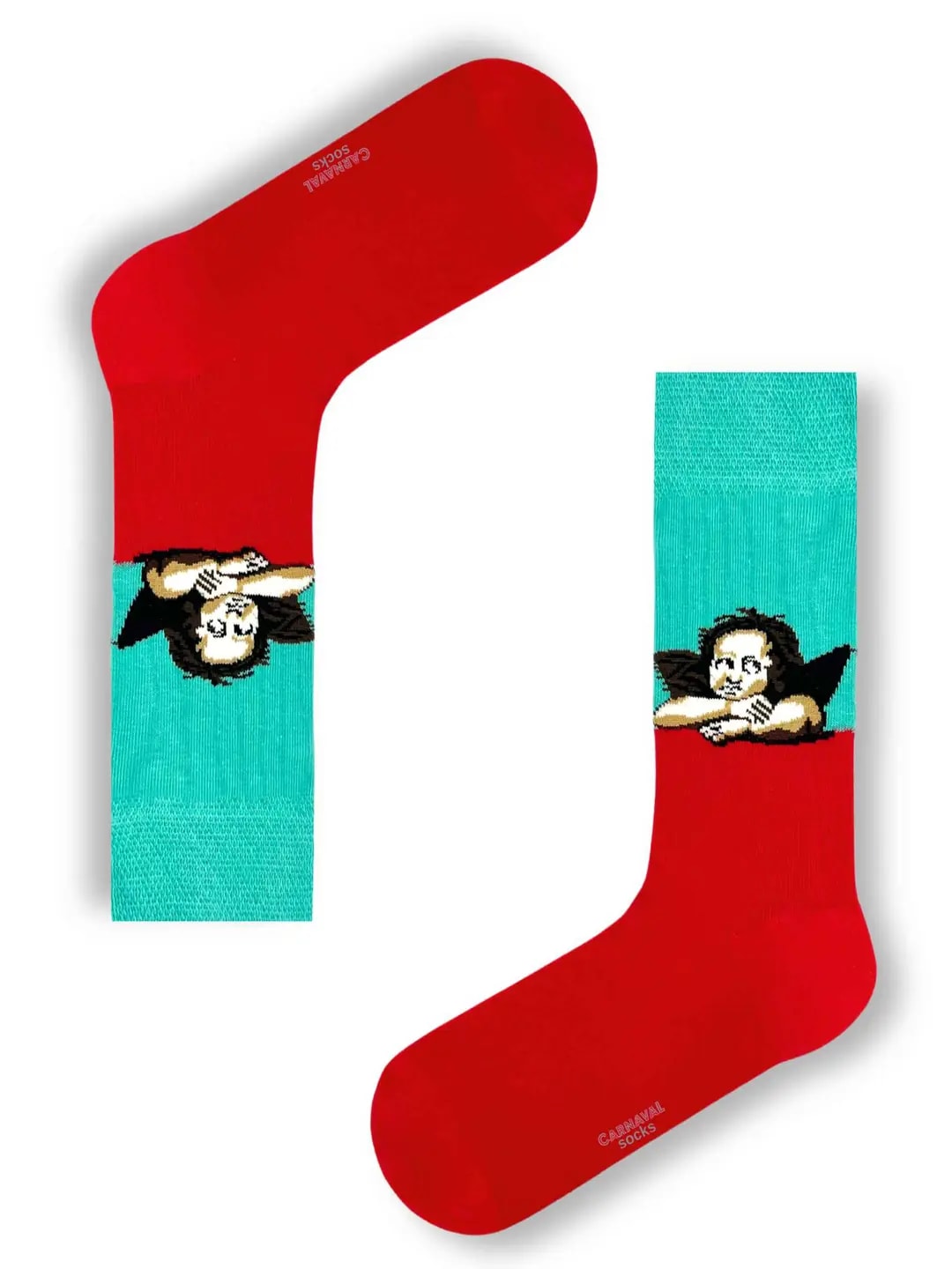 Exprimez votre goût pour l'art jusque dans les moindres détails avec Carnaval Socks