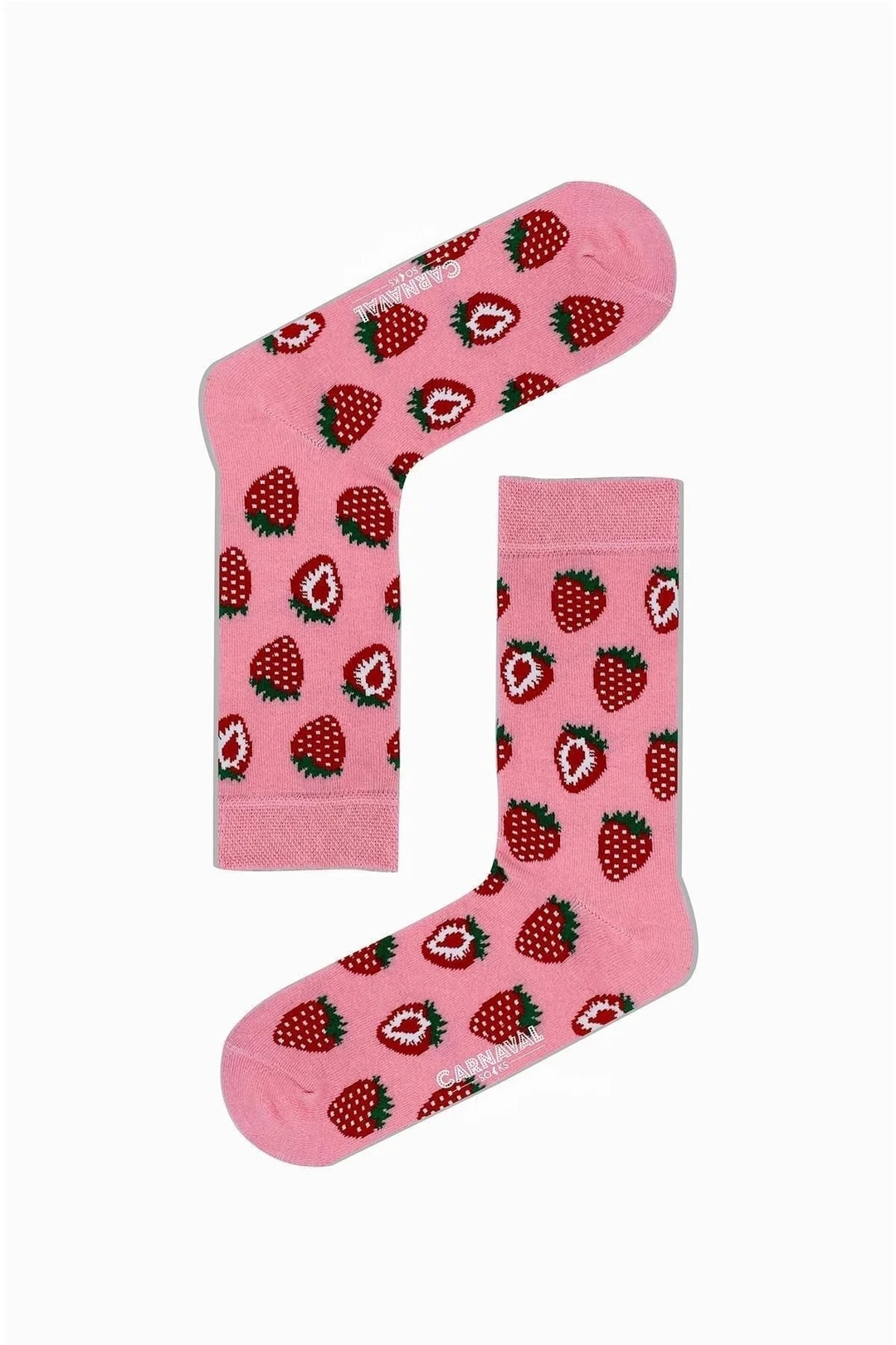 Chaussettes Carnaval Socks - Fraises Gourmandes